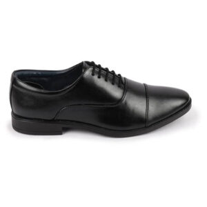 black leather shoes with laces 5